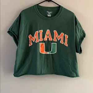 Miami Crop Top T-Shirt